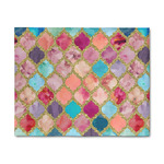 Glitter Moroccan Watercolor 8' x 10' Indoor Area Rug