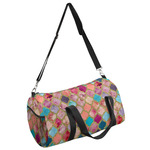 Glitter Moroccan Watercolor Duffel Bag