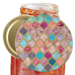 Glitter Moroccan Watercolor Jar Opener