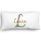 Glitter Moroccan Watercolor King Pillow Case - FRONT (partial print)