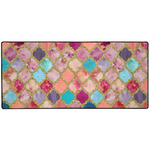 Glitter Moroccan Watercolor 3XL Gaming Mouse Pad - 35" x 16"