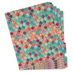 Glitter Moroccan Watercolor Binder Tab Divider Set