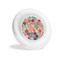 Glitter Moroccan Watercolor Plastic Party Appetizer & Dessert Plates - Main/Front