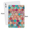 Glitter Moroccan Watercolor Playing Cards - Approval