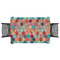 Glitter Moroccan Watercolor Rectangular Tablecloths - Top View