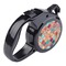 Glitter Moroccan Watercolor Retractable Dog Leash - Angle