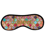 Glitter Moroccan Watercolor Sleeping Eye Masks - Large