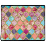 Glitter Moroccan Watercolor Large Gaming Mouse Pad - 12.5" x 10"