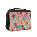 Glitter Moroccan Watercolor Toiletry Bag - Small