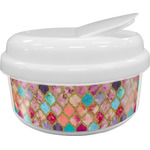 Glitter Moroccan Watercolor Snack Container