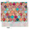 Glitter Moroccan Watercolor Tissue Paper - Heavyweight - Large - Front & Back