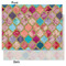 Glitter Moroccan Watercolor Tissue Paper - Lightweight - Medium - Front & Back