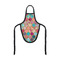 Glitter Moroccan Watercolor Wine Bottle Apron - FRONT/APPROVAL