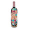 Glitter Moroccan Watercolor Wine Bottle Apron - IN CONTEXT