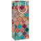 Glitter Moroccan Watercolor Wine Gift Bag - Gloss - Main