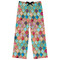 Glitter Moroccan Watercolor Womens Pjs - Flat Front