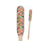 Glitter Moroccan Watercolor Wooden Food Pick - Paddle - Closeup