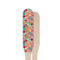 Glitter Moroccan Watercolor Wooden Food Pick - Paddle - Single Sided - Front & Back