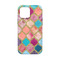 Glitter Moroccan Watercolor iPhone 13 Mini Tough Case - Back