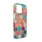 Glitter Moroccan Watercolor iPhone 13 Pro Case - Angle