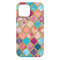 Glitter Moroccan Watercolor iPhone 13 Pro Max Tough Case - Back