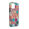 Glitter Moroccan Watercolor iPhone 13 Pro Tough Case -  Angle