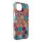 Glitter Moroccan Watercolor iPhone 14 Pro Max Case - Angle