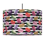 Macarons 12" Drum Pendant Lamp - Fabric