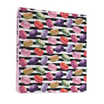 Macarons 3 Ring Binder - Full Wrap - 1"