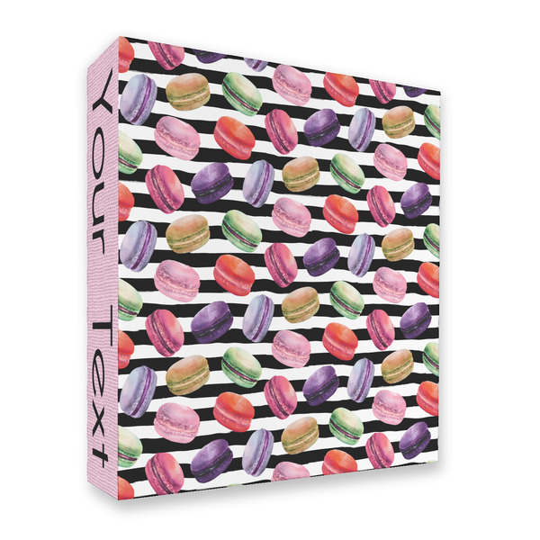 Custom Macarons 3 Ring Binder - Full Wrap - 2"