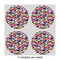 Macarons 4" Multipurpose Round Labels - Sheet