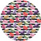 Macarons 5" Multipurpose Round Label - Single Sticker