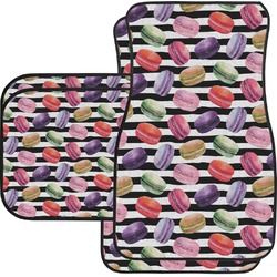 Macarons Car Floor Mats Set - 2 Front & 2 Back