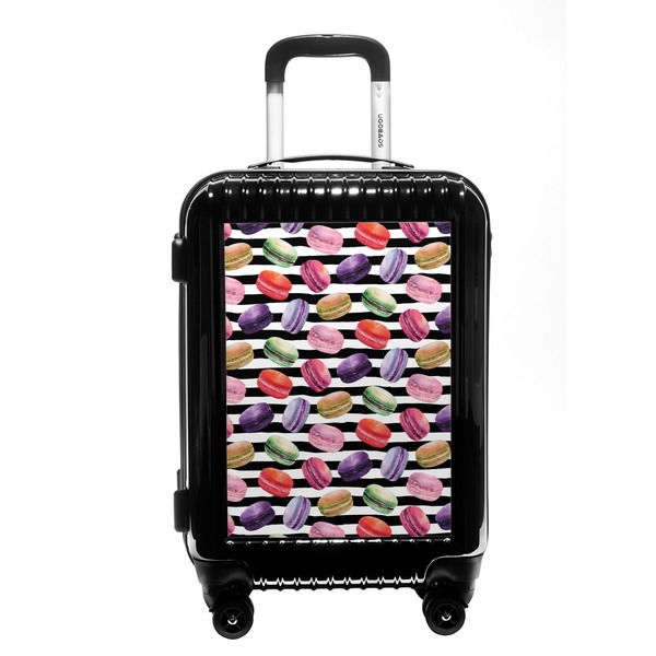 Custom Macarons Carry On Hard Shell Suitcase