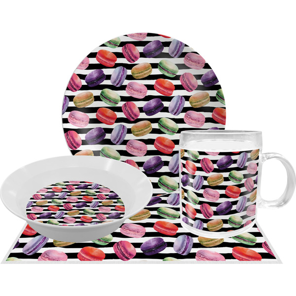 Custom Macarons Dinner Set - Single 4 Pc Setting