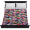 Macarons Duvet Cover - Queen - On Bed - No Prop