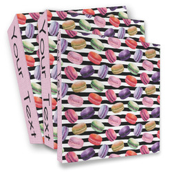 Macarons 3 Ring Binder - Full Wrap