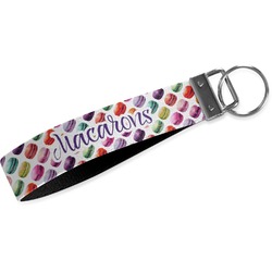 Macarons Wristlet Webbing Keychain Fob (Personalized)