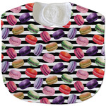 Macarons Velour Baby Bib