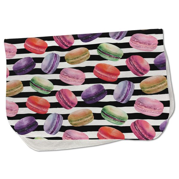 Custom Macarons Burp Cloth - Fleece