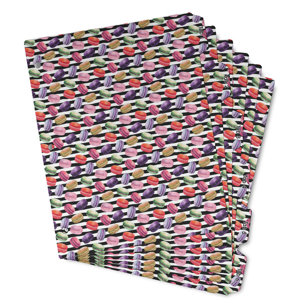 Custom Macarons Binder Tab Divider - Set of 6