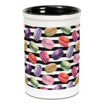 Macarons Ceramic Pencil Holders - Black