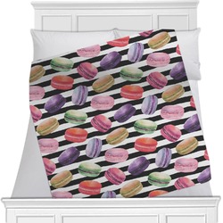 Macarons Minky Blanket - Toddler / Throw - 60"x50" - Double Sided (Personalized)