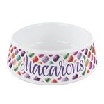 Macarons Plastic Dog Bowl - Small