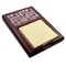 Macarons Red Mahogany Sticky Note Holder - Angle