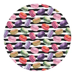 Macarons Round Decal - Small