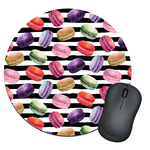 Macarons Round Mouse Pad