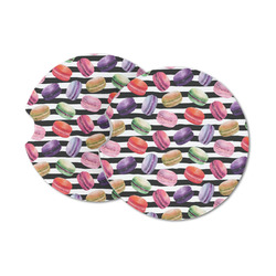 Macarons Sandstone Car Coasters