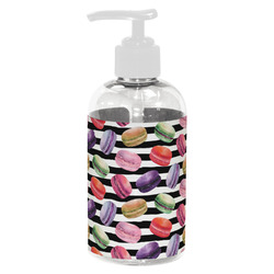 Macarons Plastic Soap / Lotion Dispenser (8 oz - Small - White)