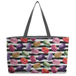 Macarons Beach Totes Bag - w/ Black Handles